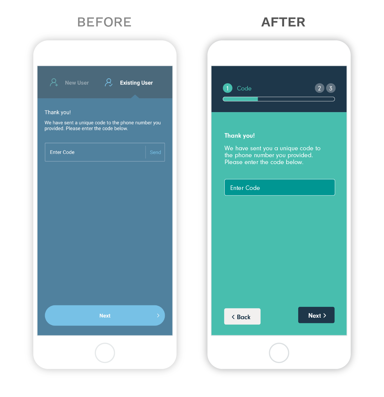 valid8Me App UI Enhancements mobile 2
