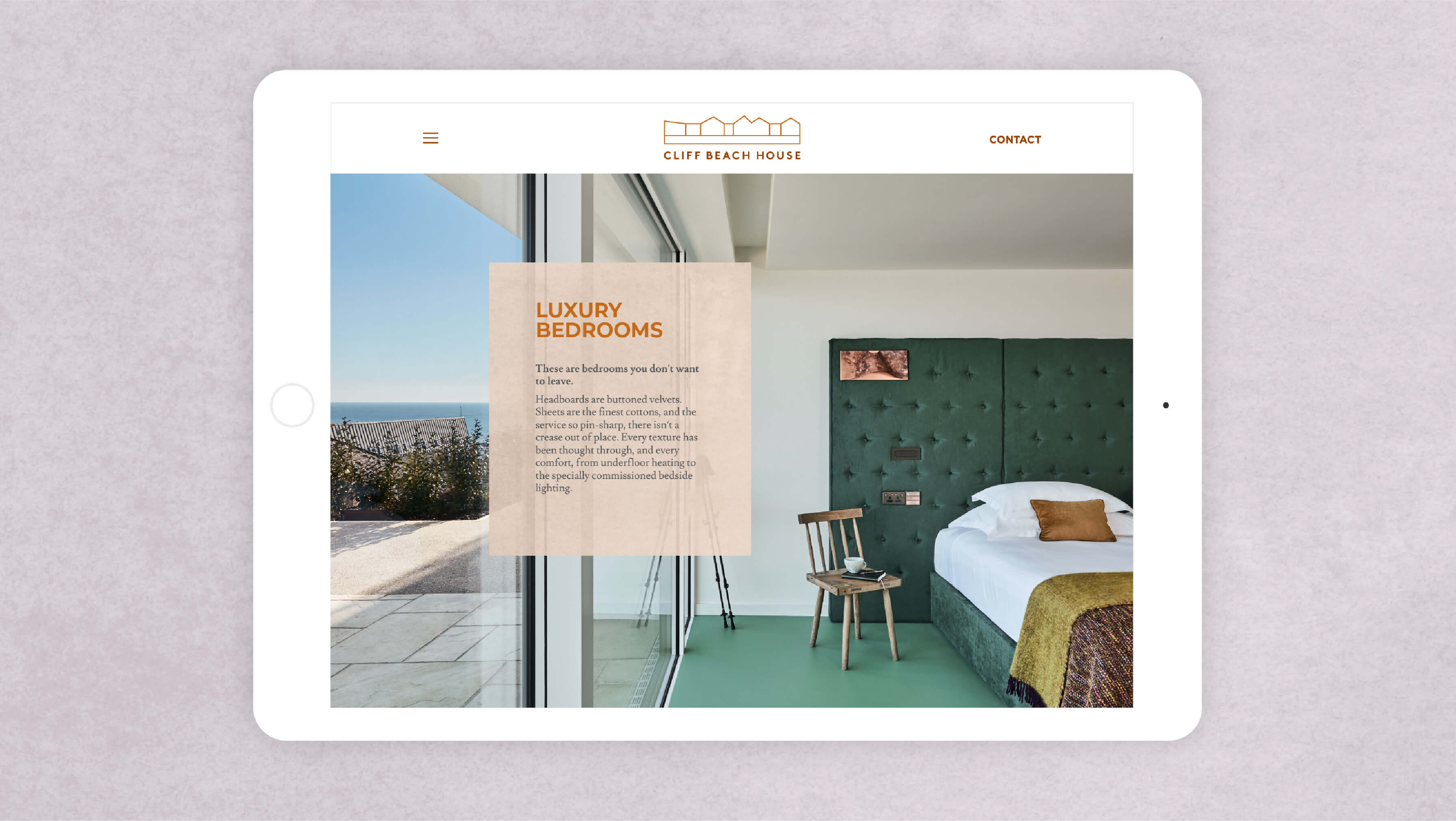 Cliff Beach House Design Work Sample 1