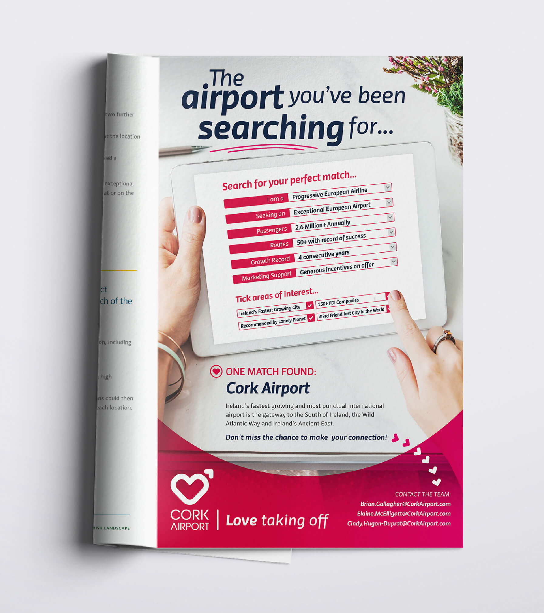 Cork Airport Design Work Sample 11