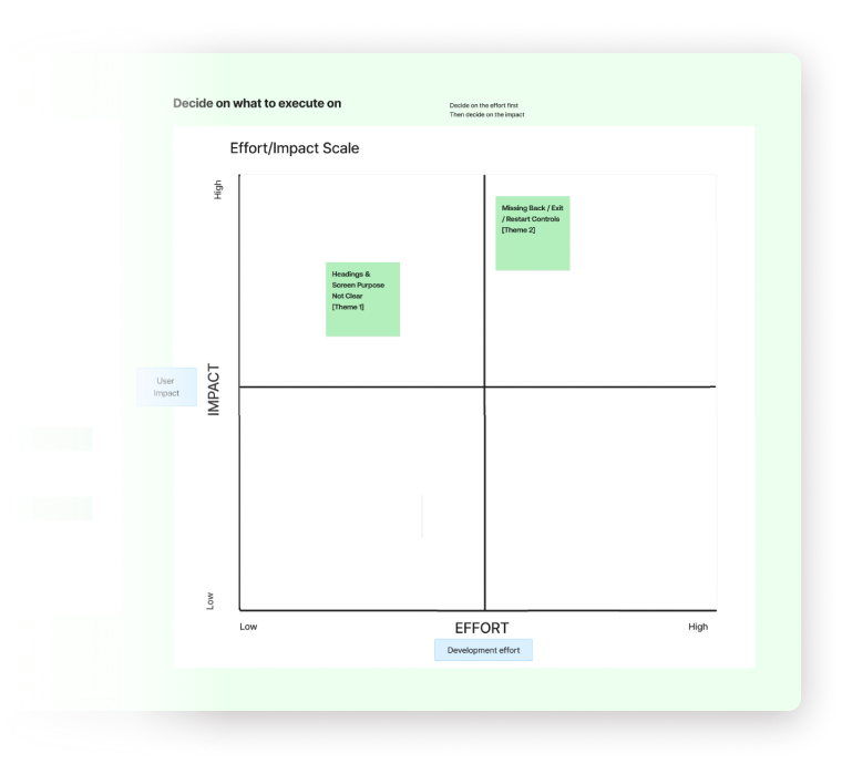 UX Prioritisation 2