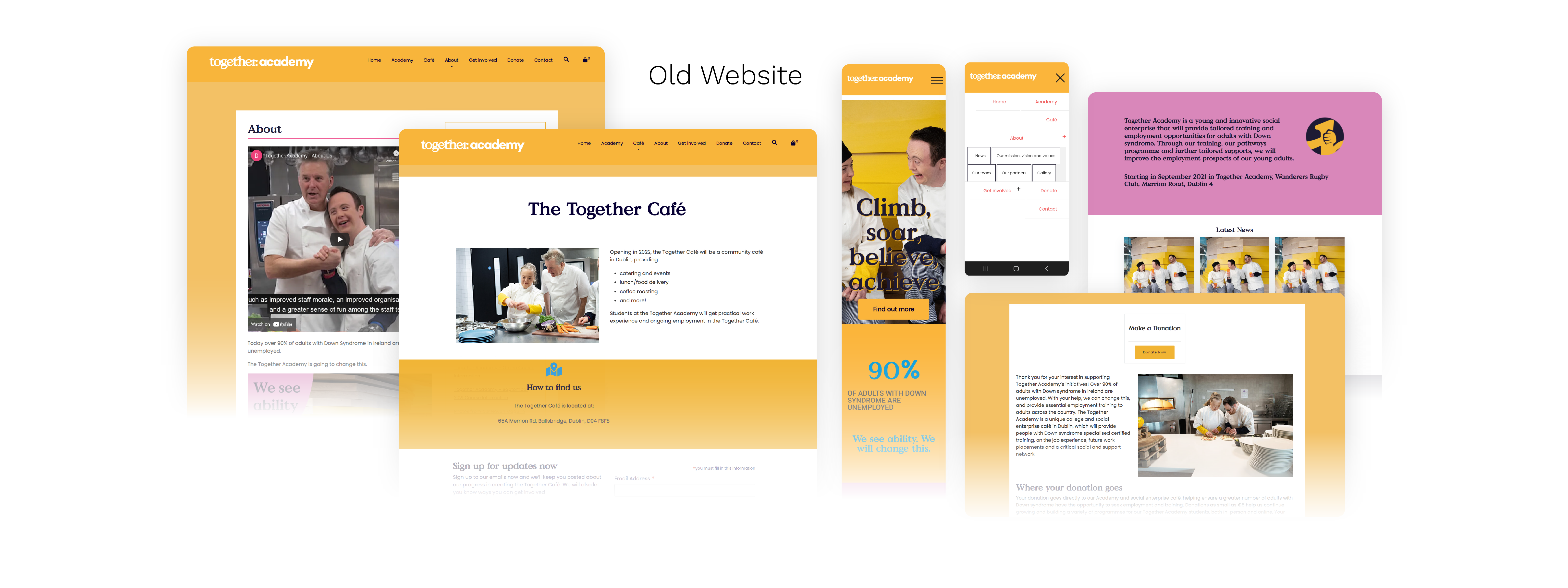 Old Together Academy Website