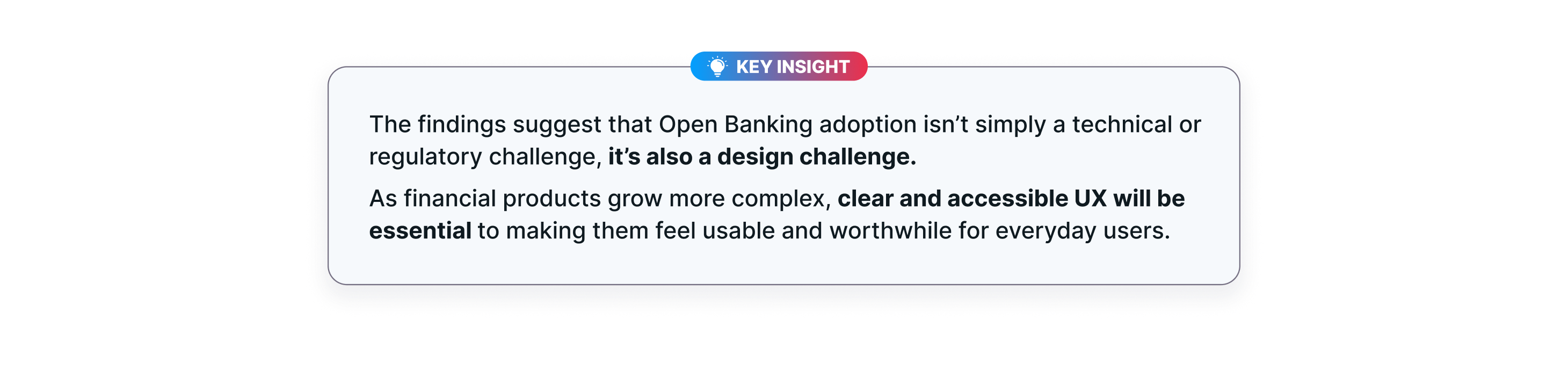 Key Insight